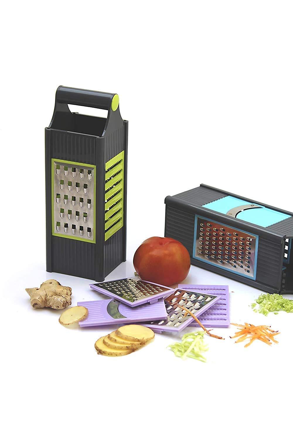 4 in 1 Slicer ,Grater, Peeler with Unbreakable ABS Body and Stainless Steel Blades