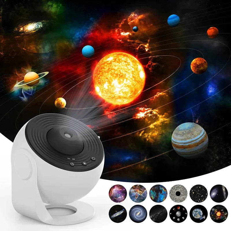 12-in-1 Galaxy Star Projector