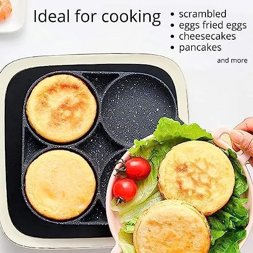 4 Hole Non-Stick Pan