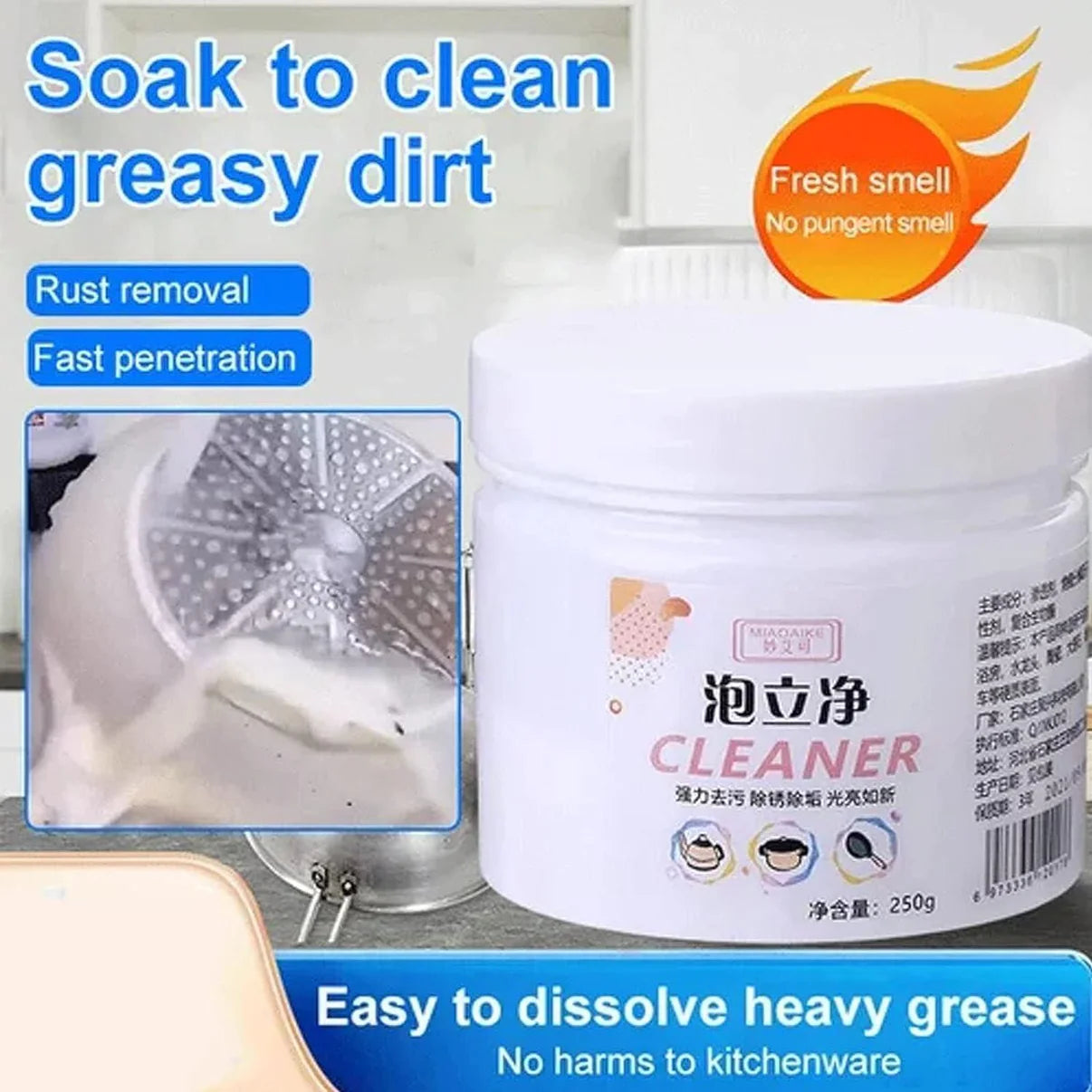 Utensils Cleaning Powder(Buy 1 Get 1 Free)