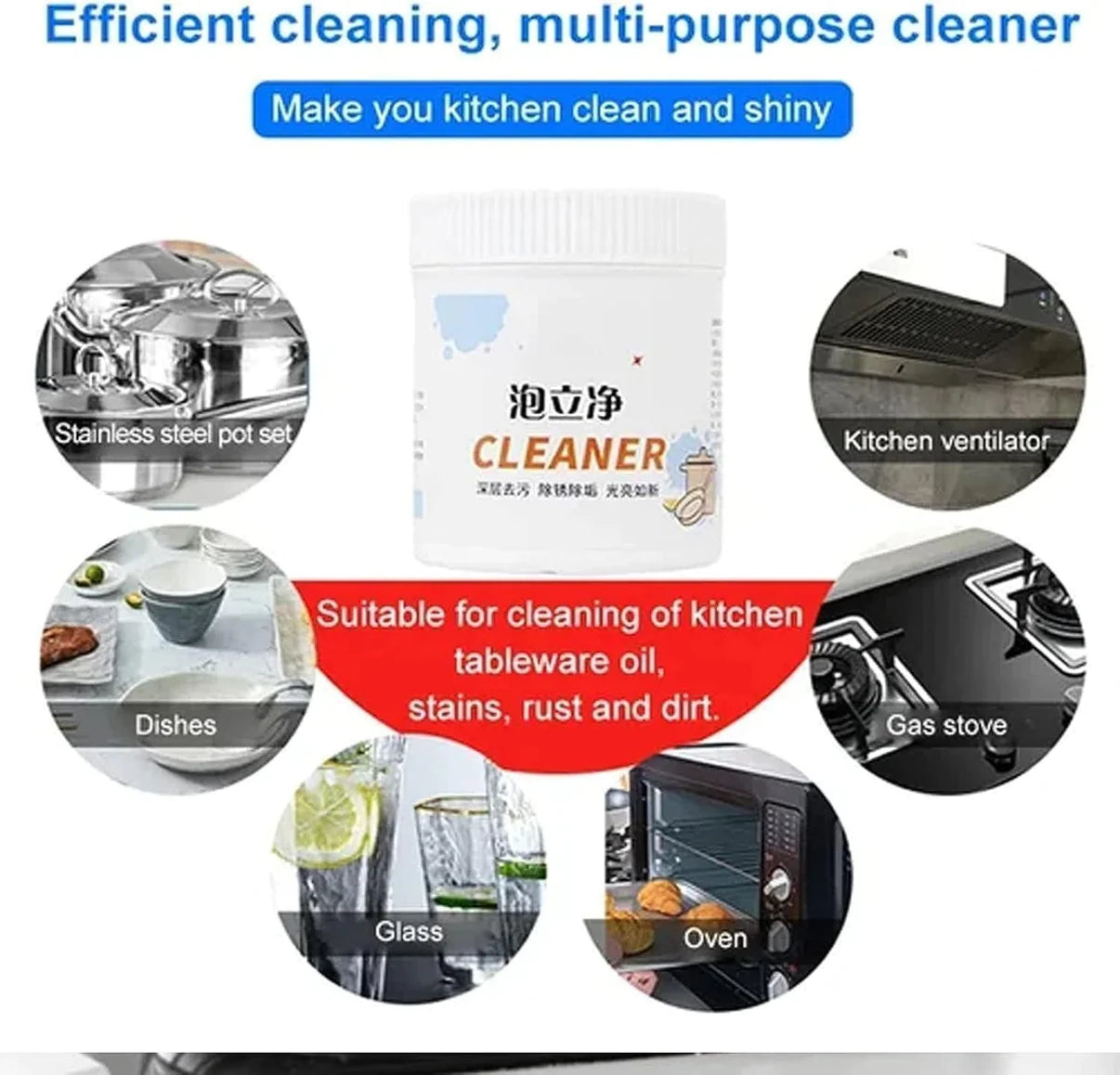 Utensils Cleaning Powder(Buy 1 Get 1 Free)