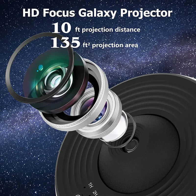 12-in-1 Galaxy Star Projector