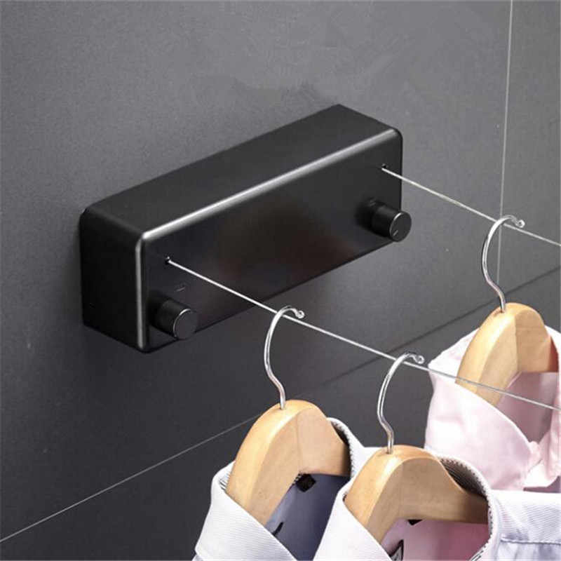 Wall Mounted Dual Retractable Clothes Line