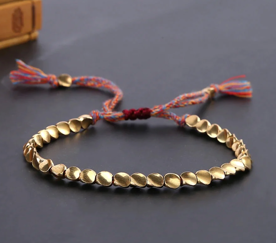 Tibetan Copper Beads Bracelet    ( Buy 1 Get 1 Free )